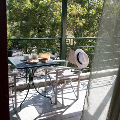 Private balcony